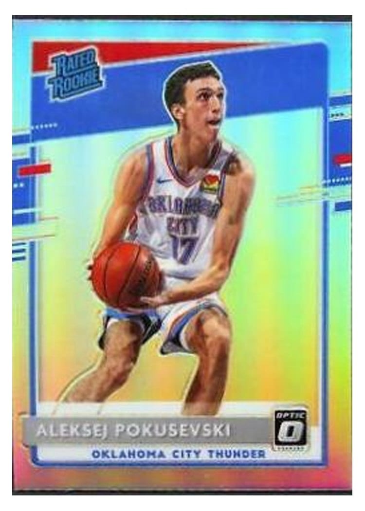 2020-21 Donruss Optic Base Set Aleksej Pokusevski #167 card