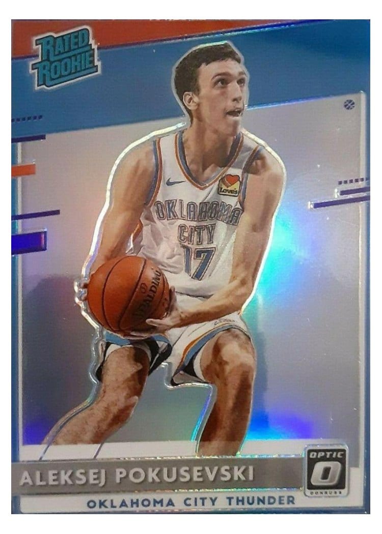 2020-21 Donruss Optic Base Set Aleksej Pokusevski #167 card