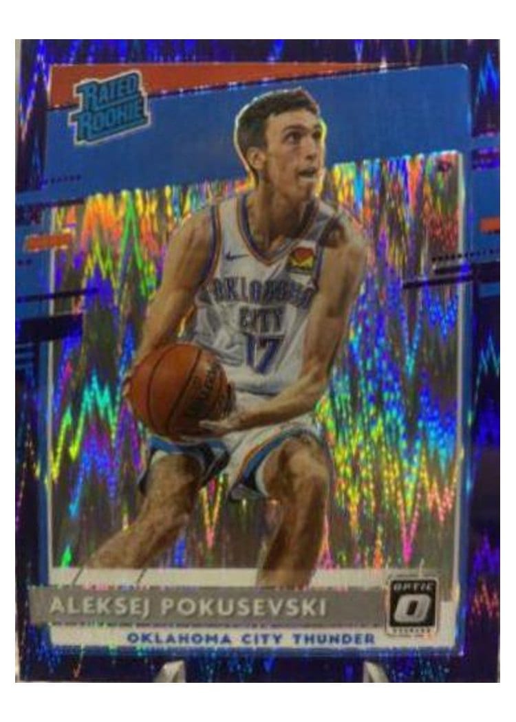 2020-21 Donruss Optic Base Set Aleksej Pokusevski #167 card