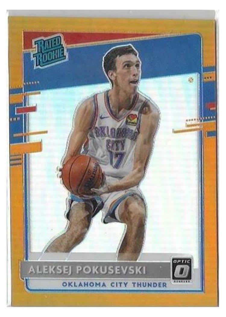 2020-21 Donruss Optic Base Set Aleksej Pokusevski #167 card