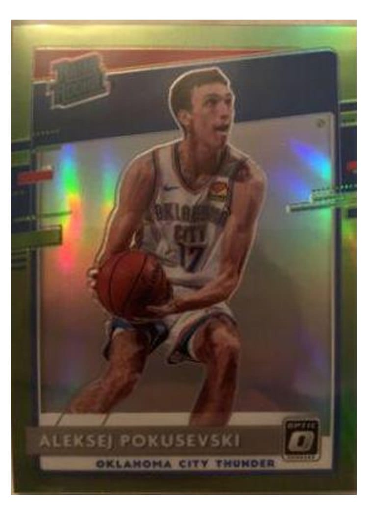 2020-21 Donruss Optic Base Set Aleksej Pokusevski #167 card