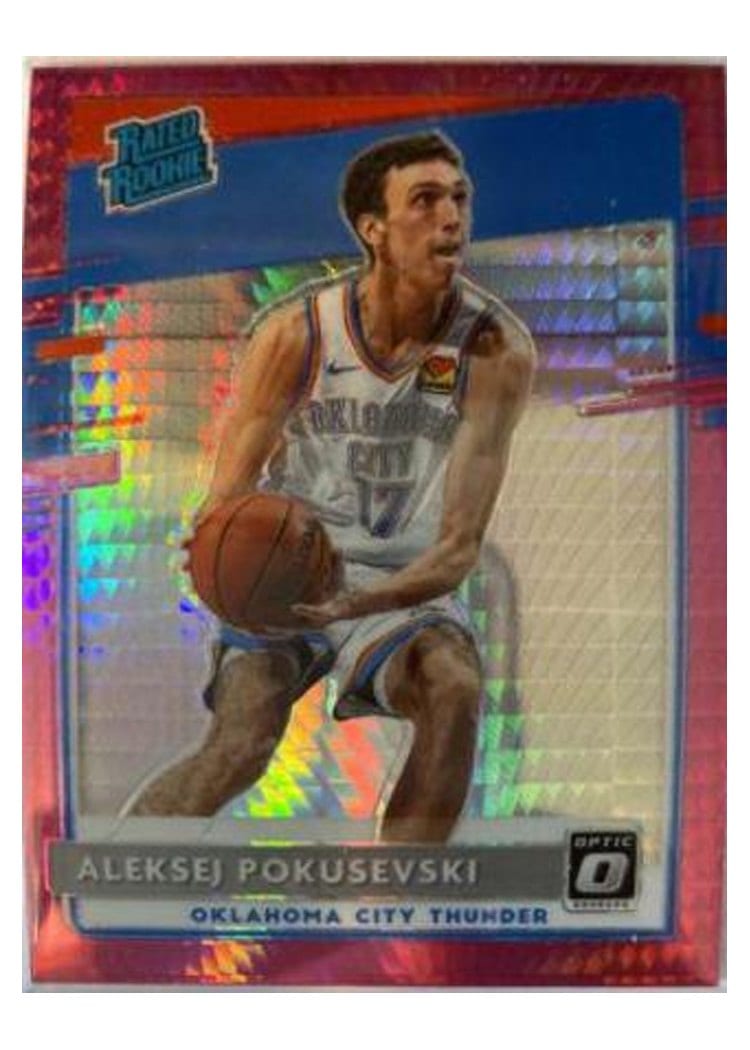 2020-21 Donruss Optic Base Set Aleksej Pokusevski #167 card