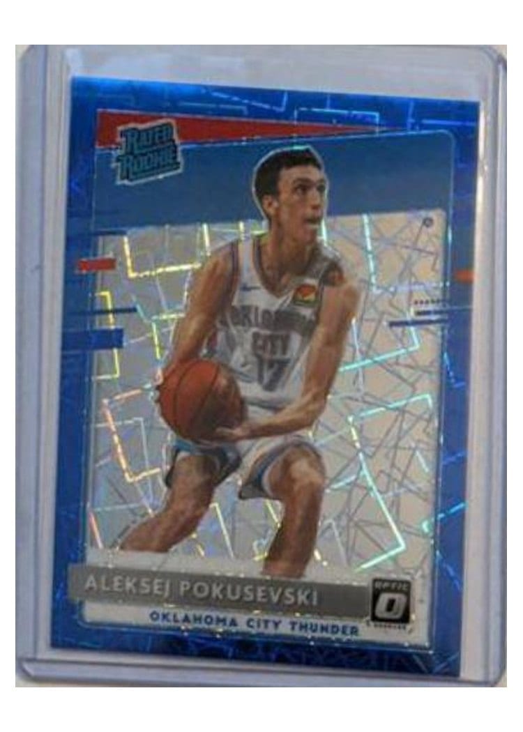 2020-21 Donruss Optic Base Set Aleksej Pokusevski #167 card