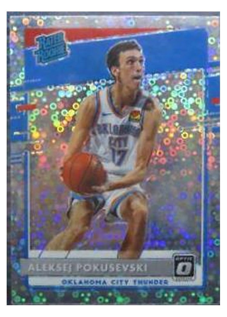 2020-21 Donruss Optic Base Set Aleksej Pokusevski #167 card