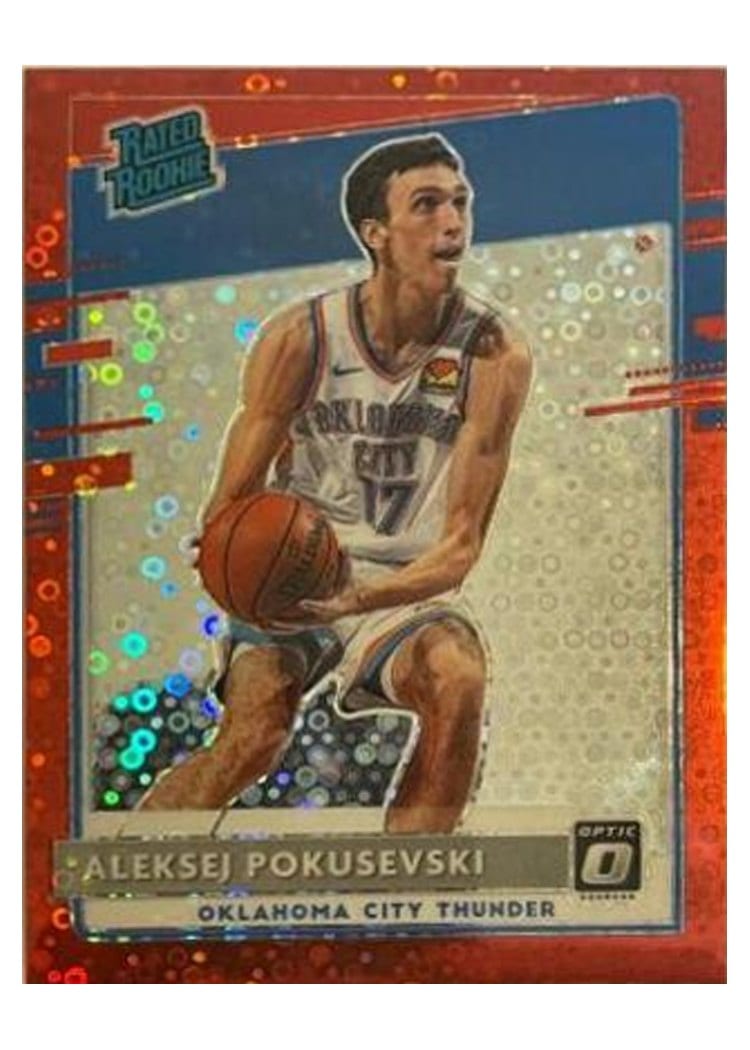 2020-21 Donruss Optic Base Set Aleksej Pokusevski #167 card