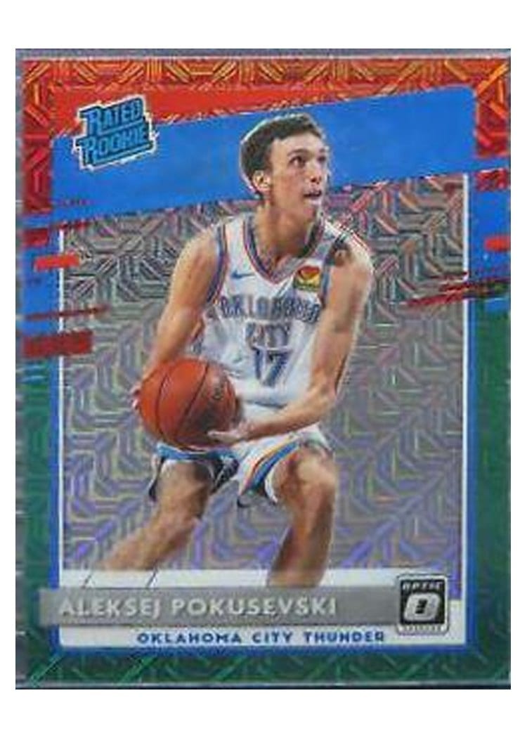 2020-21 Donruss Optic Base Set Aleksej Pokusevski #167 card