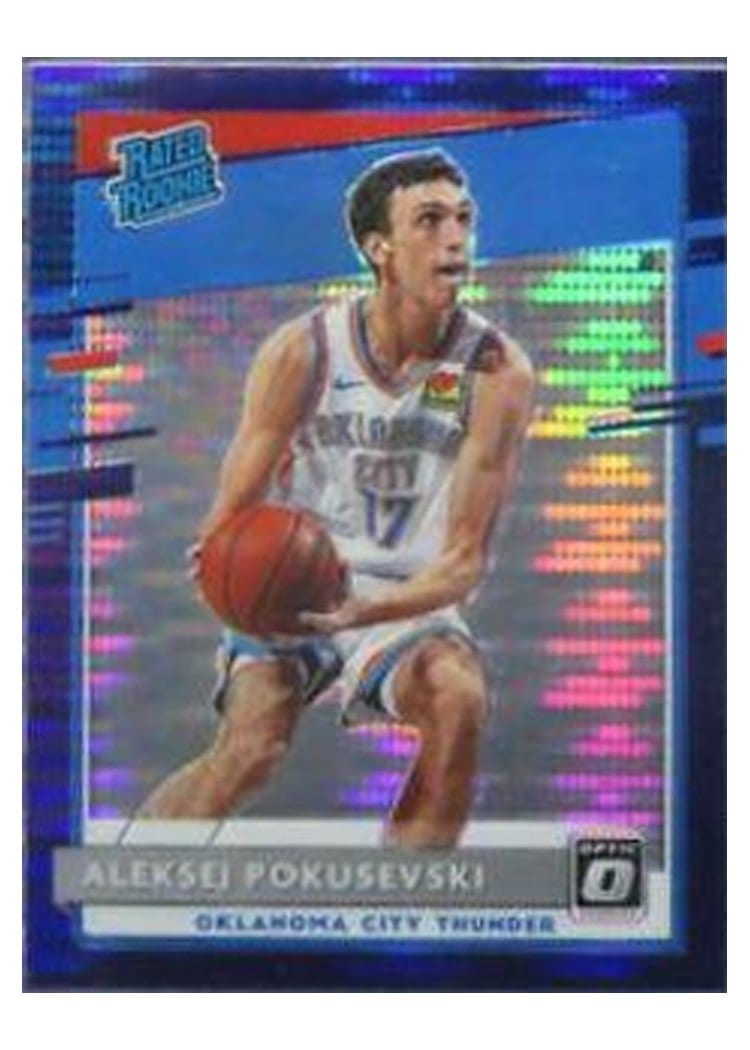 2020-21 Donruss Optic Base Set Aleksej Pokusevski #167 card