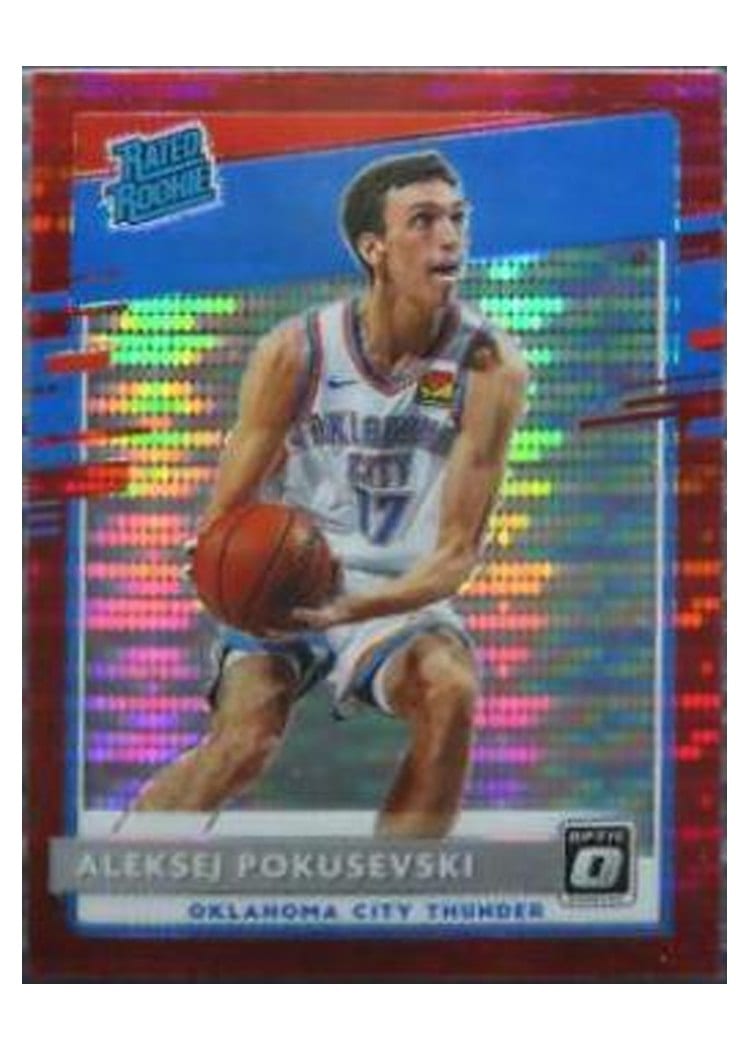 2020-21 Donruss Optic Base Set Aleksej Pokusevski #167 card