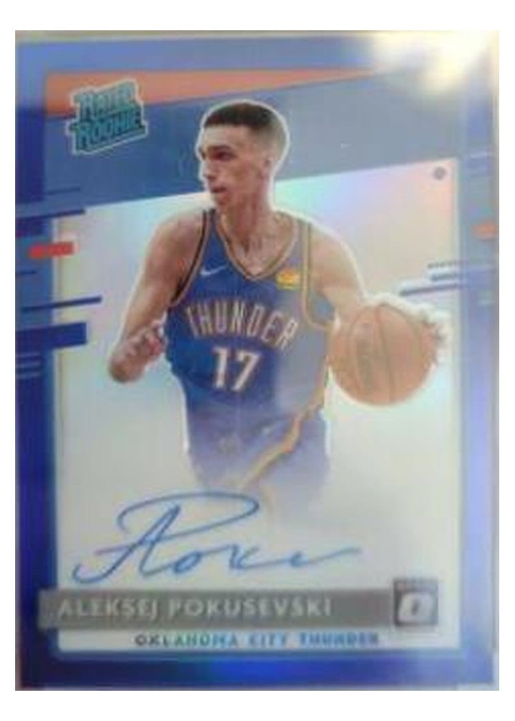 2020-21 Donruss Optic Base Set Aleksej Pokusevski #167 card