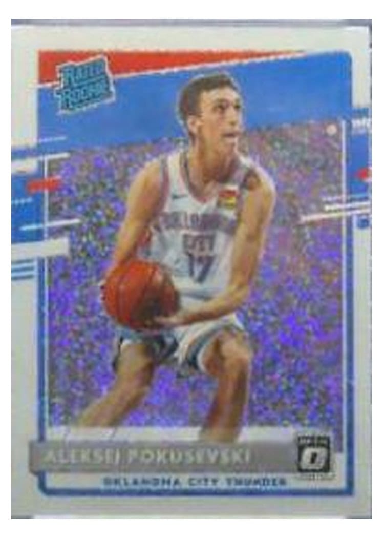 2020-21 Donruss Optic Base Set Aleksej Pokusevski #167 card
