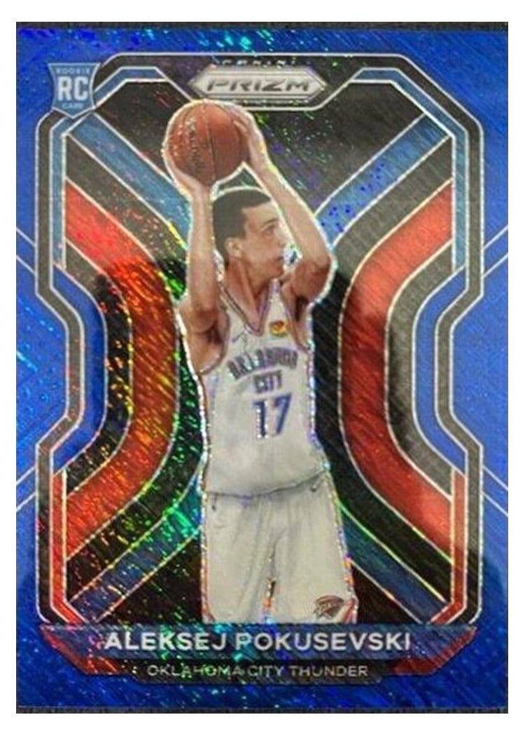 2020-21 Panini Prizm Base Set Aleksej Pokusevski #264 card