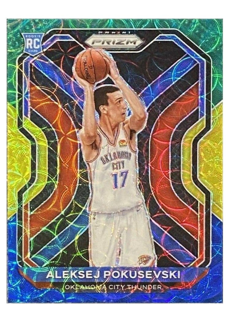 2020-21 Panini Prizm Base Set Aleksej Pokusevski #264 card