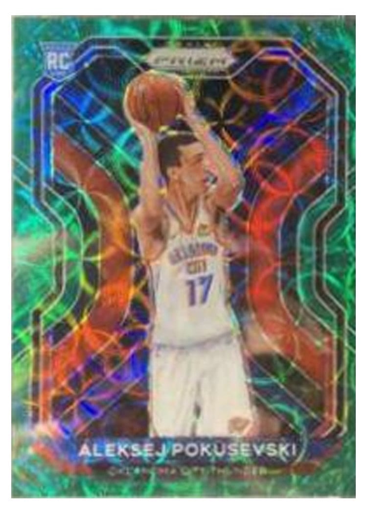 2020-21 Panini Prizm Base Set Aleksej Pokusevski #264 card