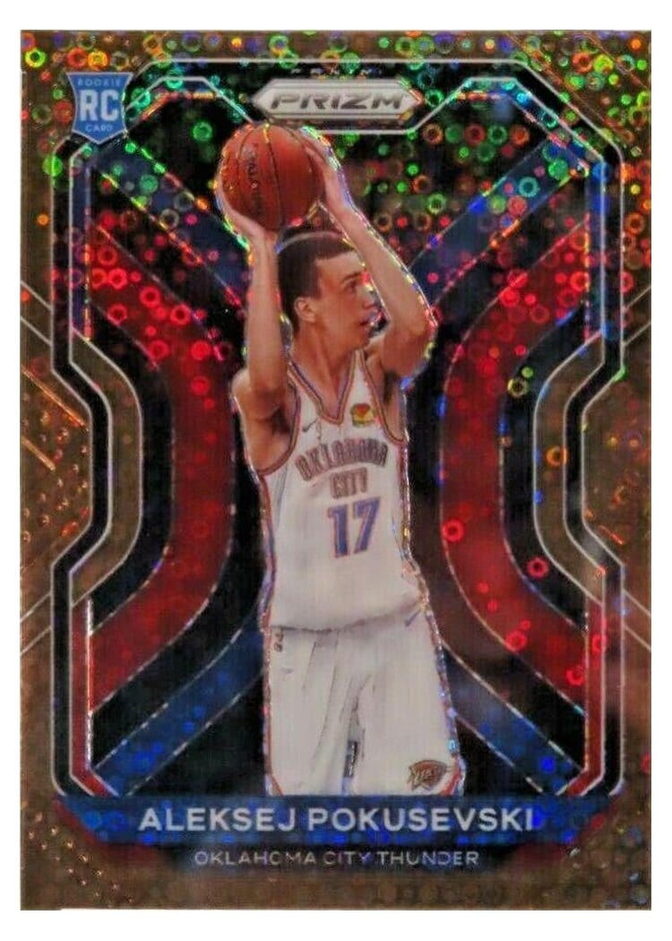 2020-21 Panini Prizm Base Set Aleksej Pokusevski #264 card