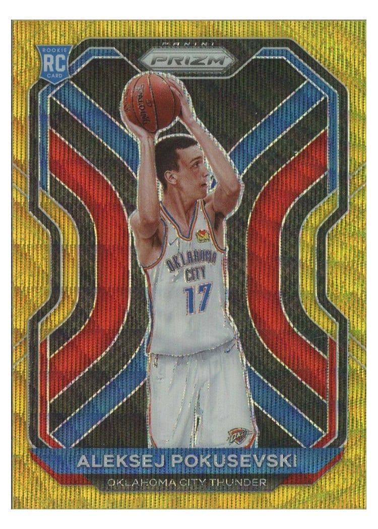 2020-21 Panini Prizm Base Set Aleksej Pokusevski #264 card