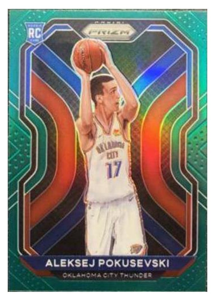 2020-21 Panini Prizm Base Set Aleksej Pokusevski #264 card