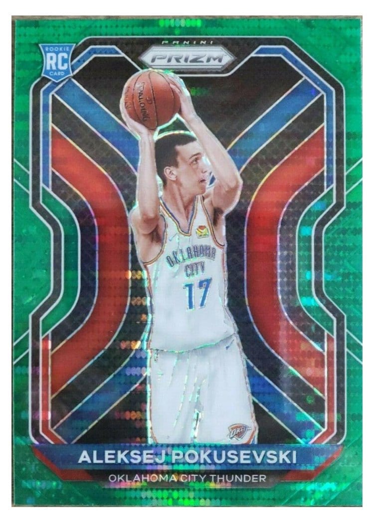 2020-21 Panini Prizm Base Set Aleksej Pokusevski #264 card