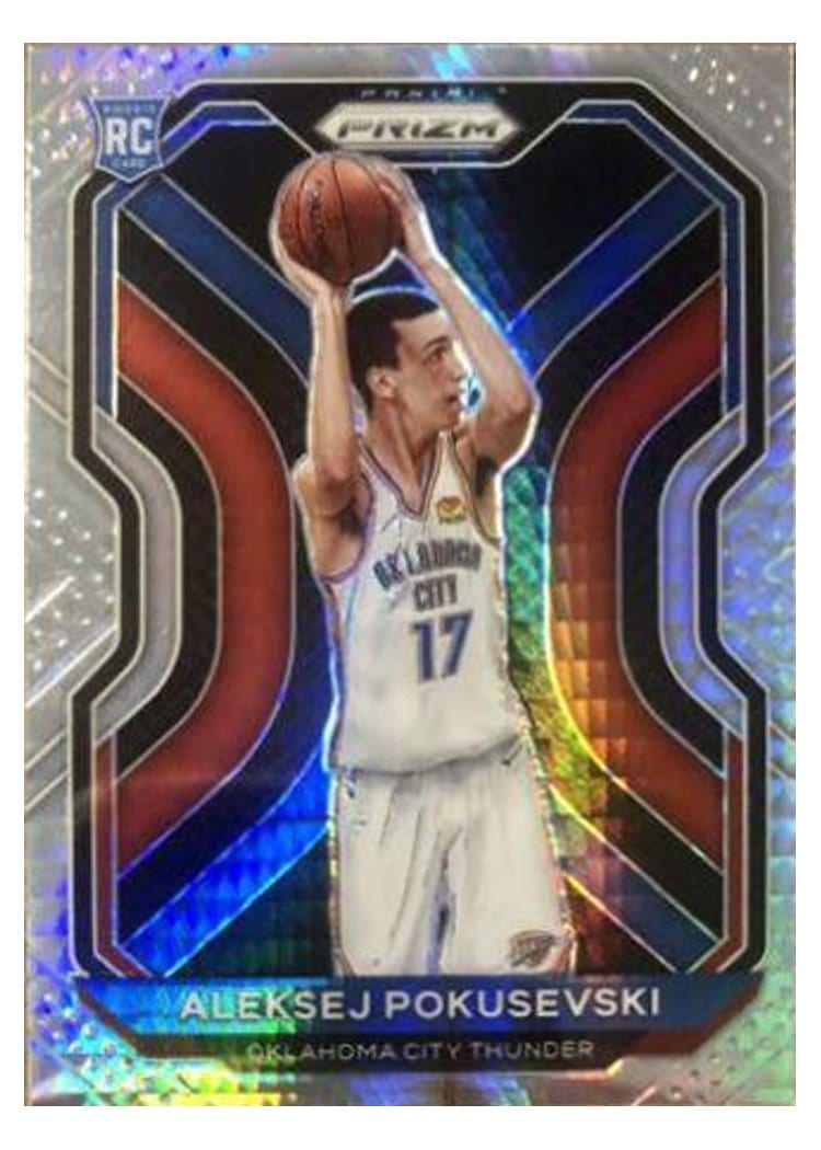 2020-21 Panini Prizm Base Set Aleksej Pokusevski #264 card