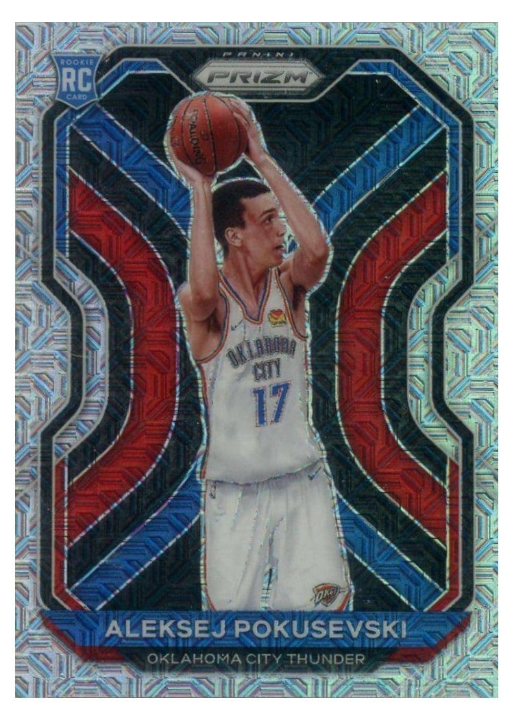 2020-21 Panini Prizm Base Set Aleksej Pokusevski #264 card