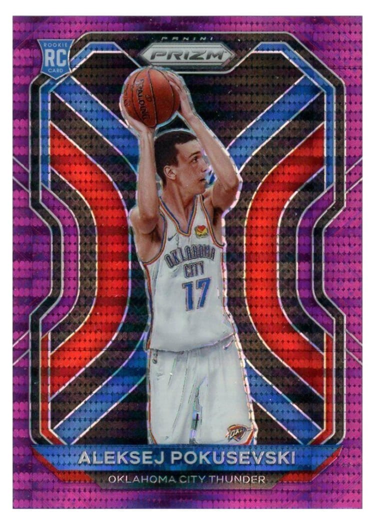 2020-21 Panini Prizm Base Set Aleksej Pokusevski #264 card