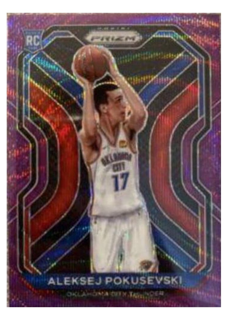 2020-21 Panini Prizm Base Set Aleksej Pokusevski #264 card