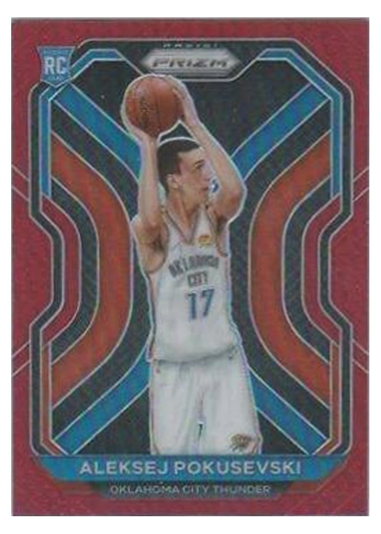 2020-21 Panini Prizm Base Set Aleksej Pokusevski #264 card