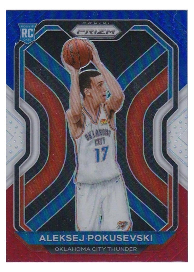 2020-21 Panini Prizm Base Set Aleksej Pokusevski #264 card
