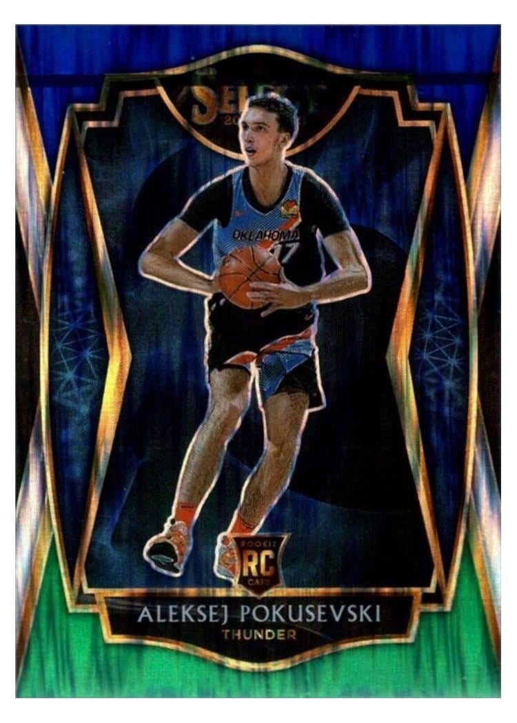 2020-21 Panini Select Base Set Aleksej Pokusevski #176 card