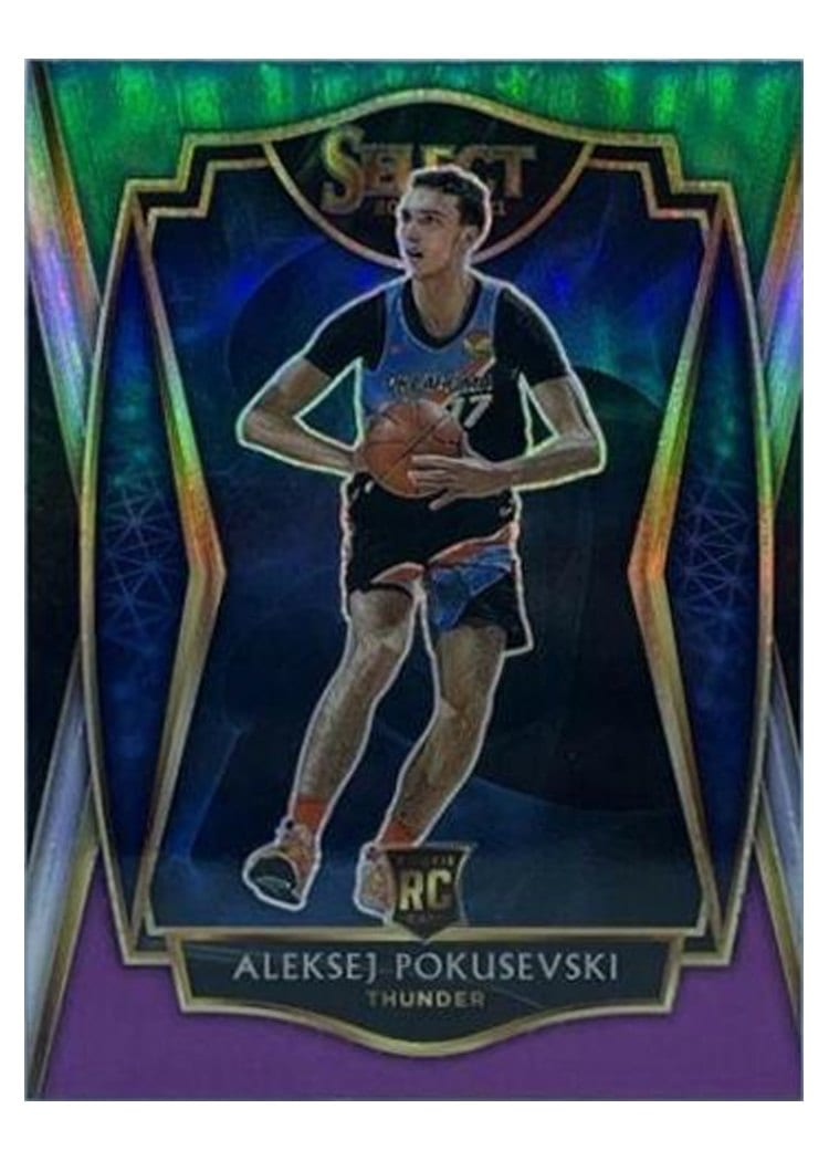 2020-21 Panini Select Base Set Aleksej Pokusevski #176 card
