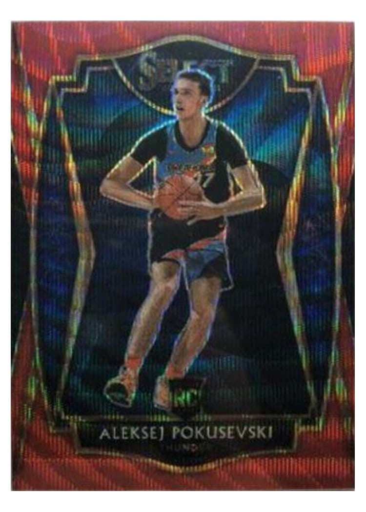 2020-21 Panini Select Base Set Aleksej Pokusevski #176 card