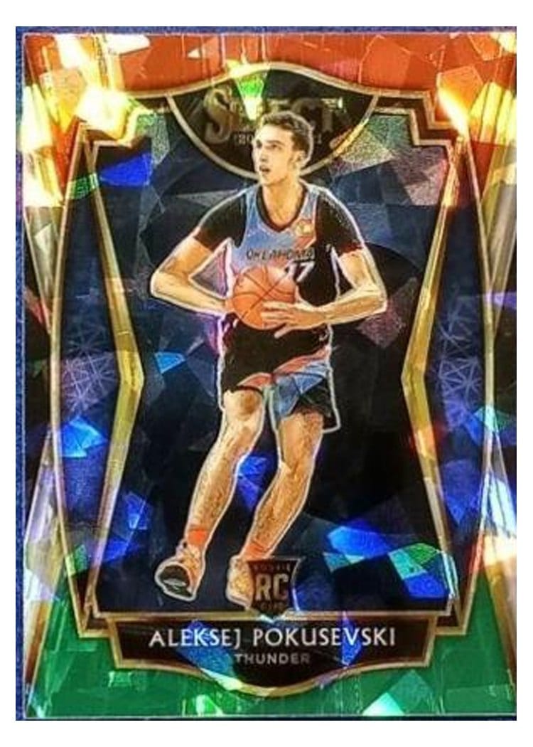 2020-21 Panini Select Base Set Aleksej Pokusevski #176 card