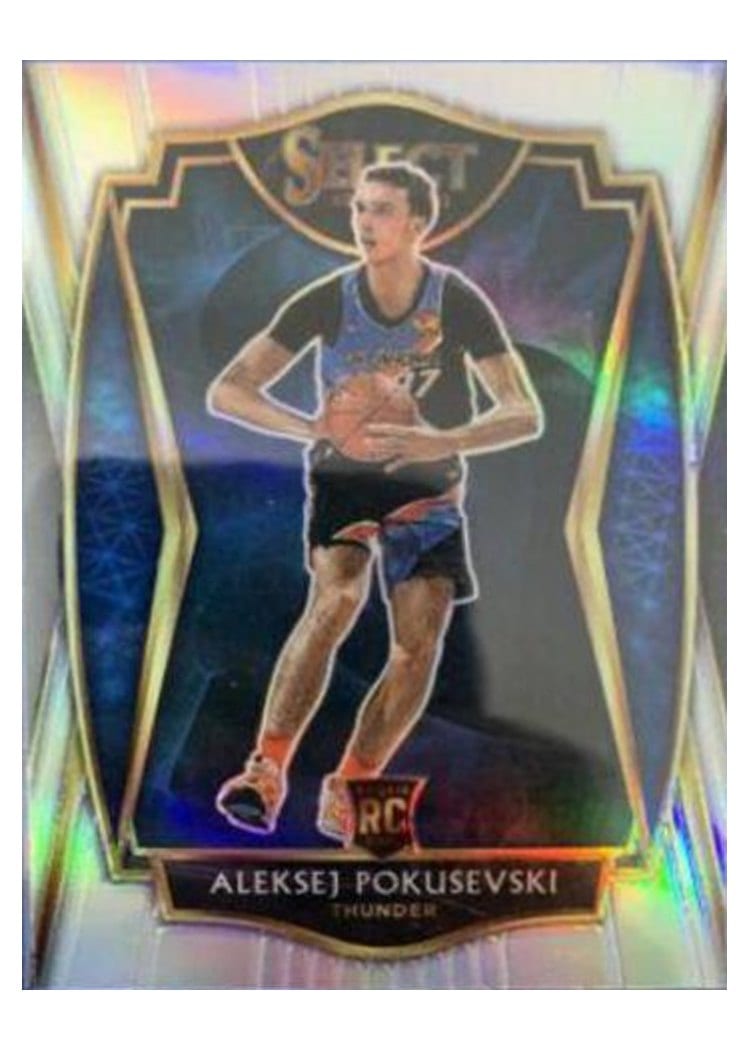 2020-21 Panini Select Base Set Aleksej Pokusevski #176 card