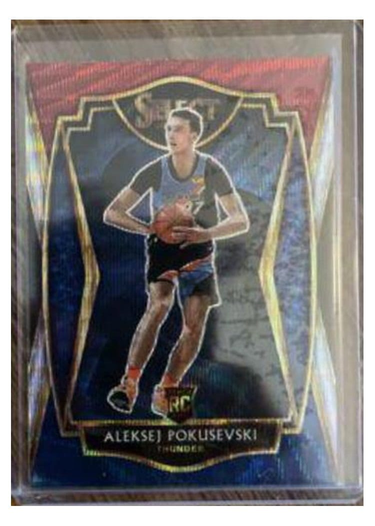 2020-21 Panini Select Base Set Aleksej Pokusevski #176 card