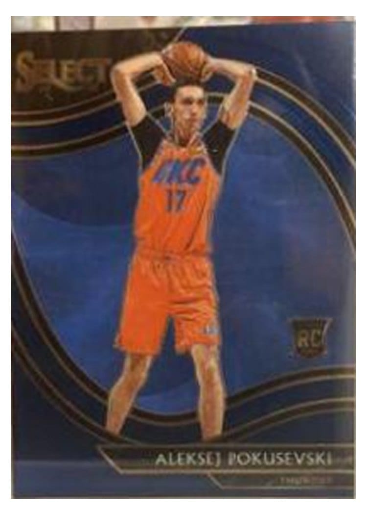 2020-21 Panini Select Base Set Aleksej Pokusevski #284 card