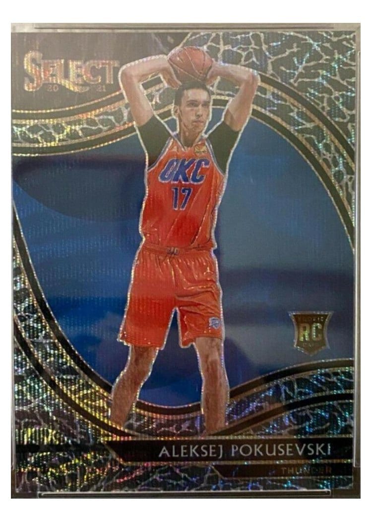 2020-21 Panini Select Base Set Aleksej Pokusevski #284 card