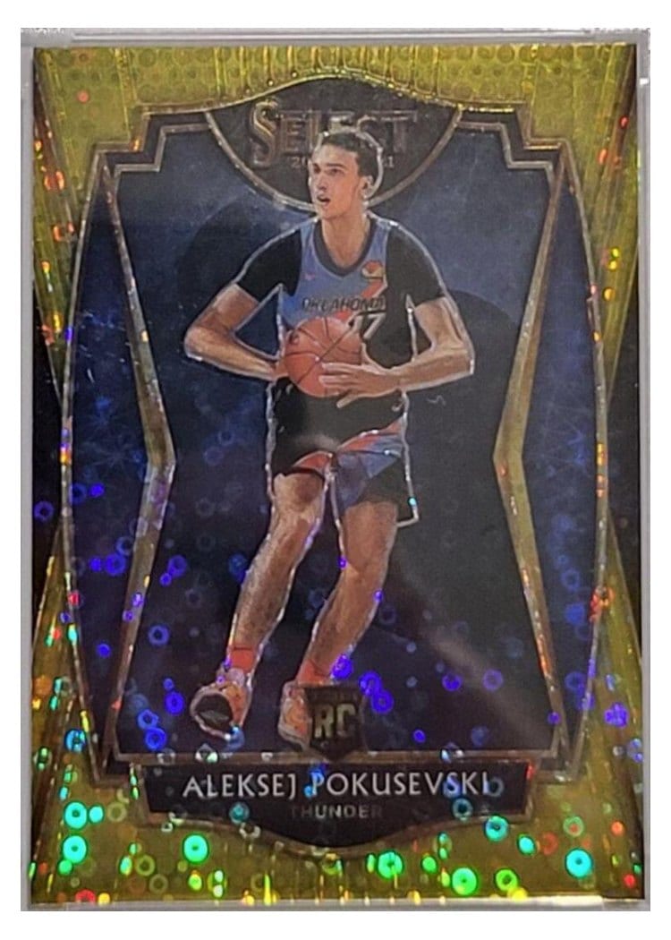 2020-21 Panini Select Base Set Aleksej Pokusevski #284 card