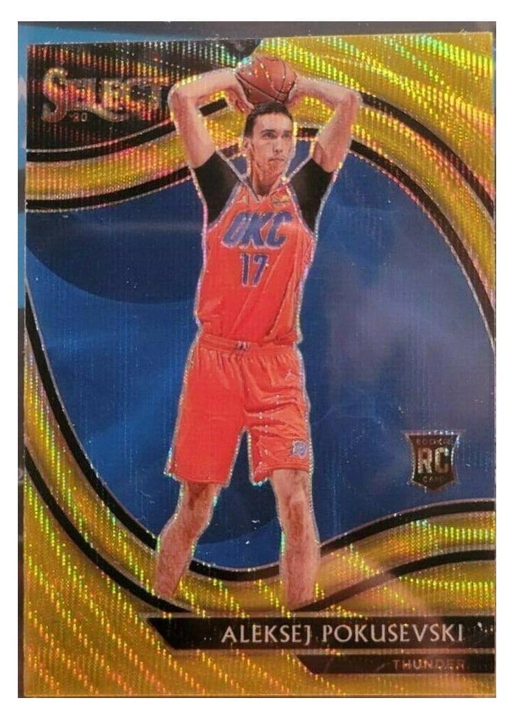 2020-21 Panini Select Base Set Aleksej Pokusevski #284 card
