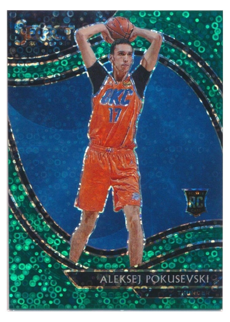 2020-21 Panini Select Base Set Aleksej Pokusevski #284 card