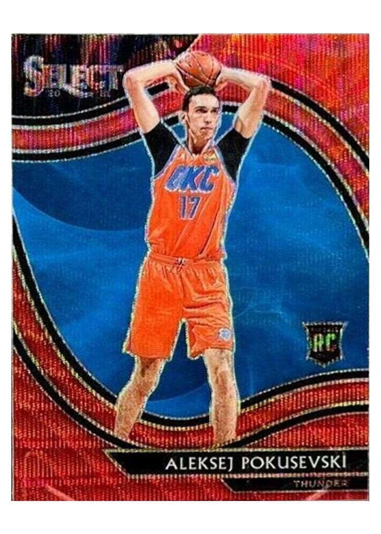 2020-21 Panini Select Base Set Aleksej Pokusevski #284 card