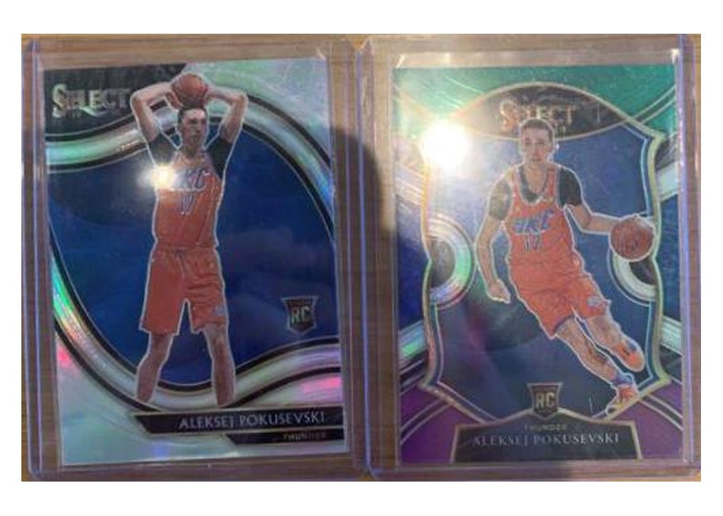 2020-21 Panini Select Base Set Aleksej Pokusevski #284 card