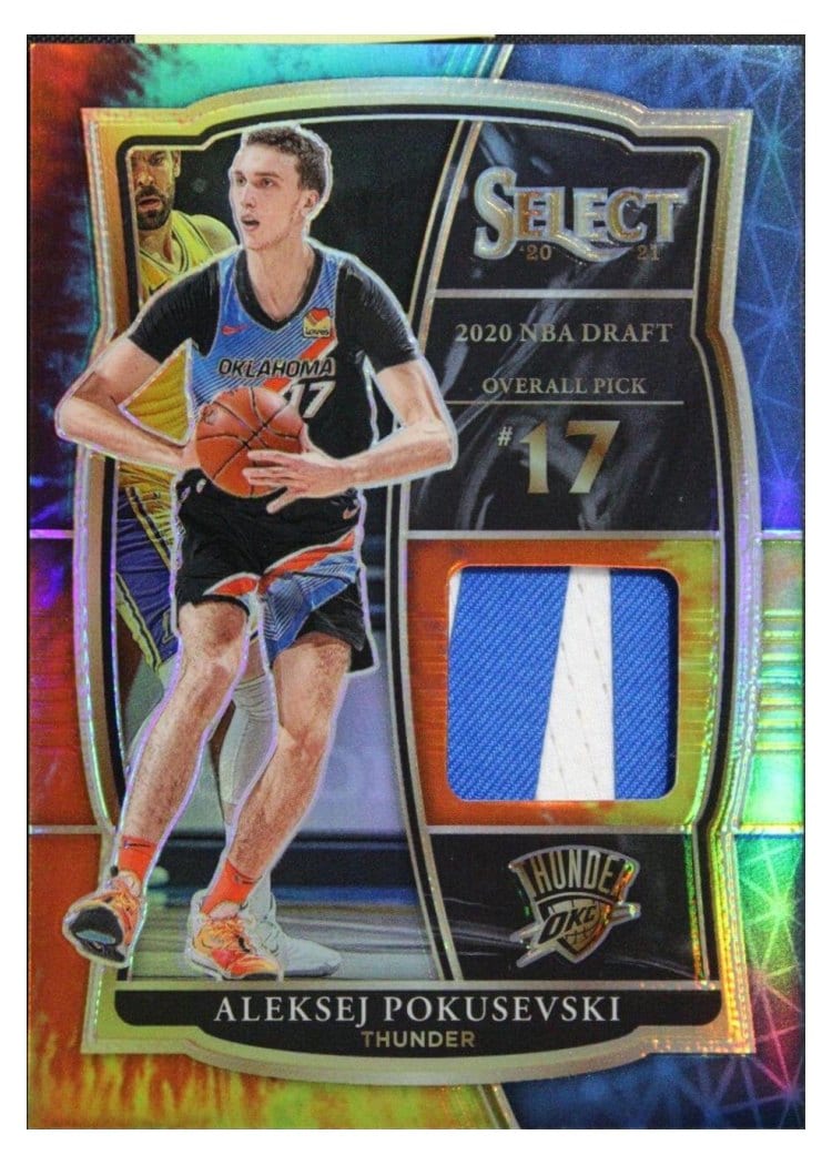 2020-21 Panini Select Base Set Aleksej Pokusevski #284 card