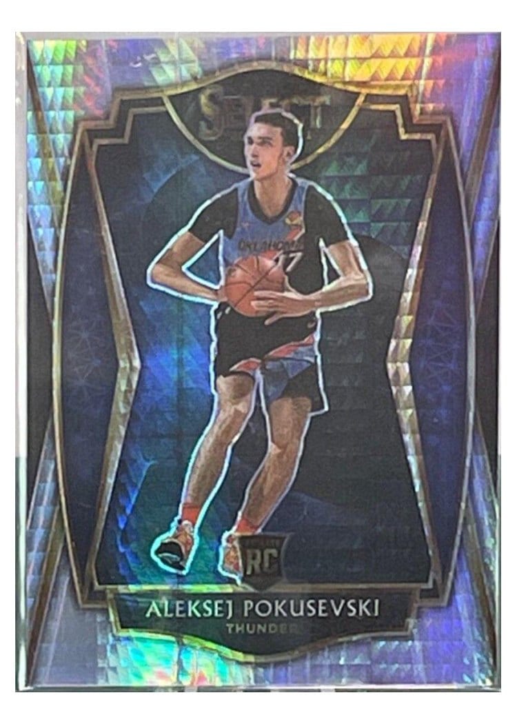 2020-21 Panini Select Base Set Aleksej Pokusevski #284 card