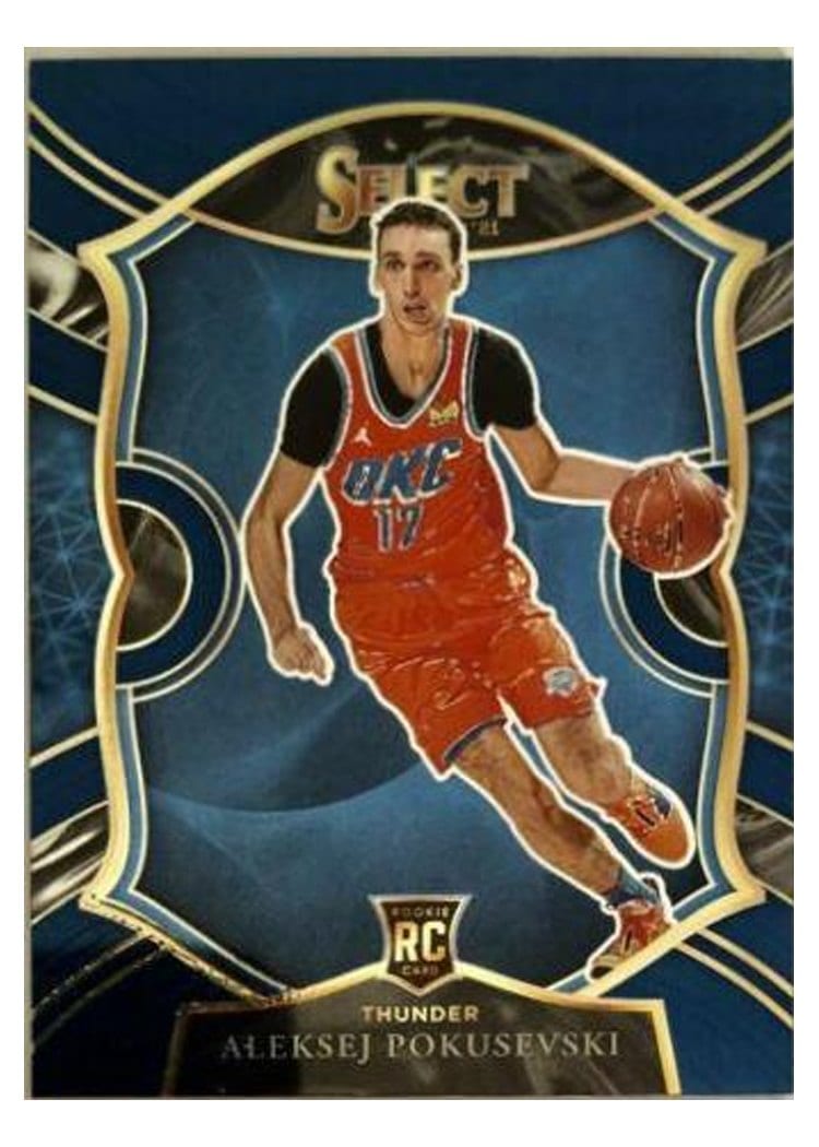 2020-21 Panini Select Base Set Aleksej Pokusevski #77 card