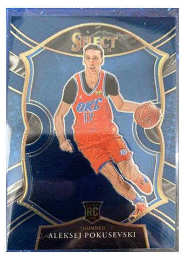 2020-21 Panini Select Base Set Aleksej Pokusevski #77 card