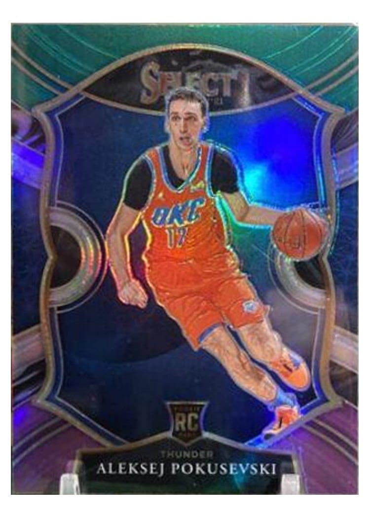 2020-21 Panini Select Base Set Aleksej Pokusevski #77 card