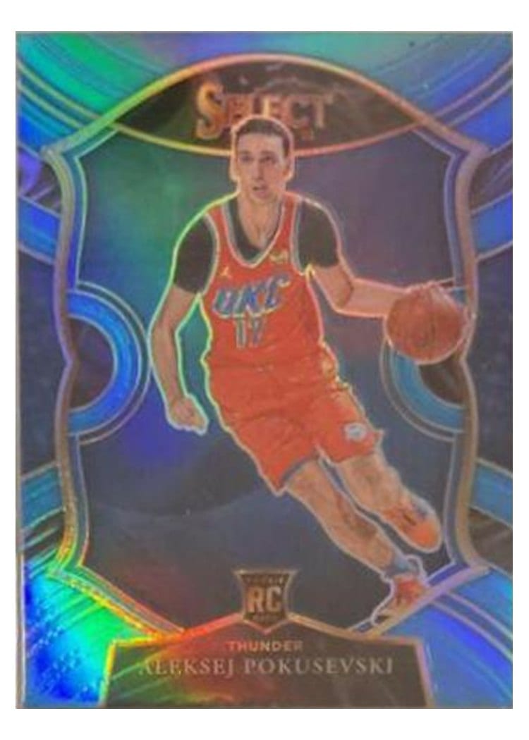 2020-21 Panini Select Base Set Aleksej Pokusevski #77 card