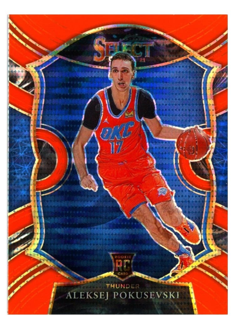 2020-21 Panini Select Base Set Aleksej Pokusevski #77 card