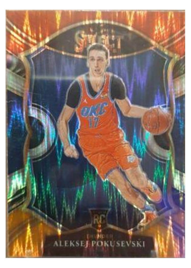 2020-21 Panini Select Base Set Aleksej Pokusevski #77 card