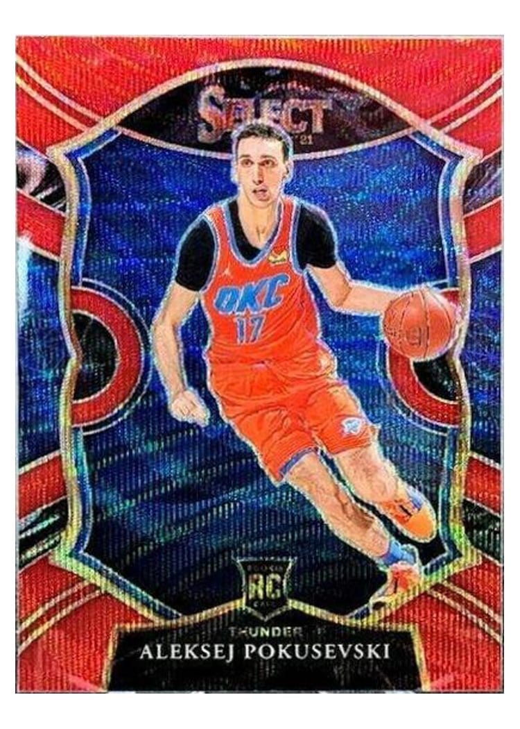 2020-21 Panini Select Base Set Aleksej Pokusevski #77 card