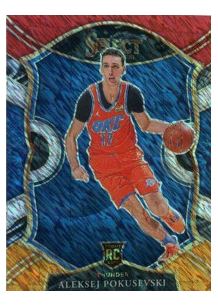2020-21 Panini Select Base Set Aleksej Pokusevski #77 card
